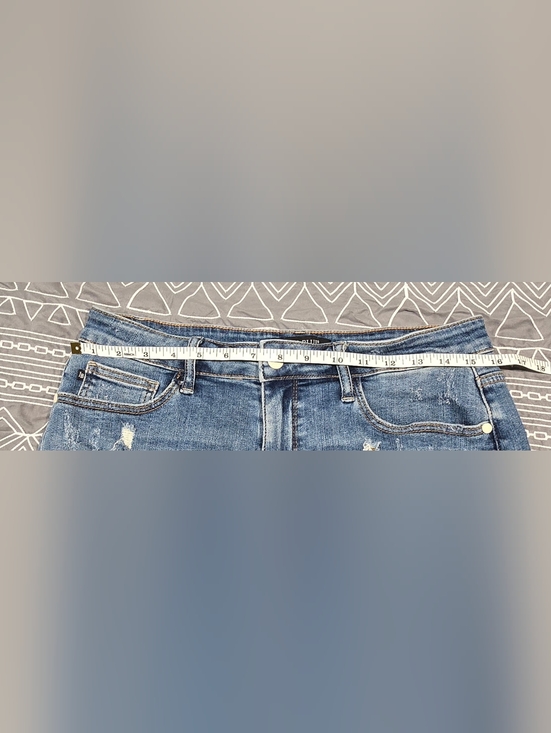 Judy Blue High Waisted Cut Off Shorts With Floral Print Size Large - Picture 5 of 7